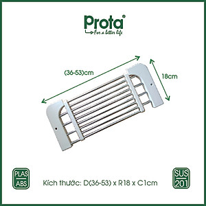 [CHÍNH HÃNG] Giá kệ inox gác bồn rửa chén Prota, dày, bền, hạn chế bị gỉ sét- Bảo hành 12 tháng – Cam kết 1 đổi 1