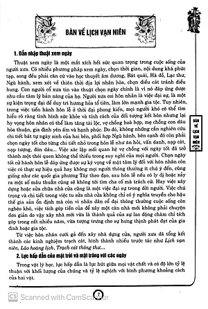 Bàn Về Lịch Vạn Niên Từ Năm 2011 - 2050 (ML)