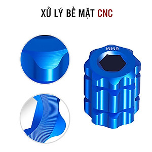 Dụng Cụ Tháo Trục Giò Xe Đạp Bằng Hợp Kim Nhôm (Cho Lục Giác Size 6mm) Mai Lee 