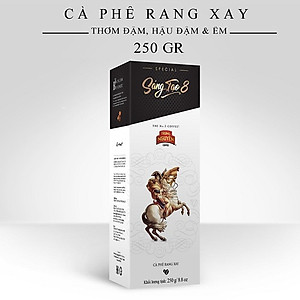 Cà phê Sáng Tạo 8 Trung Nguyên Legend - Rang Xay Hộp 250gr (Arabica, Robusta)