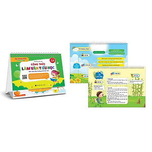 Sách - Bộ Lịch Công Thức Làm Văn Tiểu Học (Phiên bản 5.0)