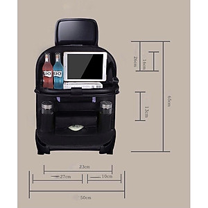 Bọc Lưng Ghế Kèm Bàn Ăn, Đồ Dùng, Ipad, Chất Liệu Da Cao Cấp ️- Phụ Kiện Trang Trí Xe Hơi Cao Cấp