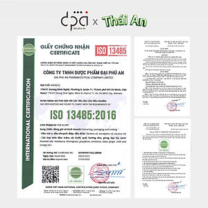 Dầu Mù U Thái An - Đạt chất lượng ISO toàn cầu 13485:2016 - Giảm Rạn Da, Lành Sẹo, Lành vết Bỏng, Đẹp Và Sáng Da 