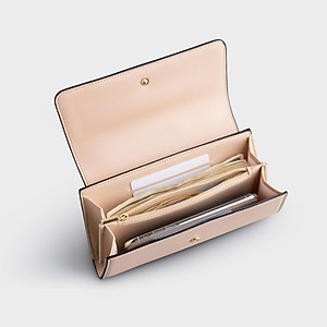 Ví Yuumy ( Thời trang nữ kiểu cầm tay dáng dài basic - Ví da Seasand YV86 )