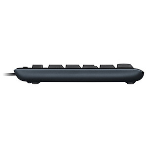 Combo chuột phím có dây Logitech MK200 - Thiết kế mỏng, chống tràn, bền bỉ - Hàng chính hãng