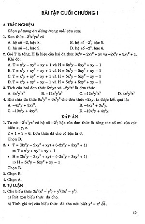 Phân Loại Và Giải Chi Tiết Các Dạng Bài Tập Toán 8 Tập 1 (Bám Sát SGK Kết Nối Tri Thức Với Cuộc Sống) 