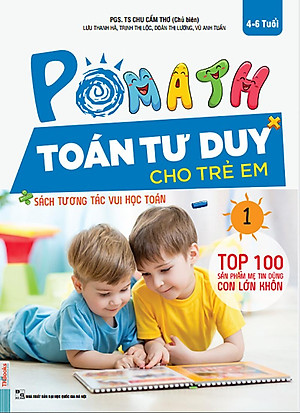 Sách POMath - Toán Tư Duy Cho Trẻ Em 4-6 Tuổi (Tập 1)