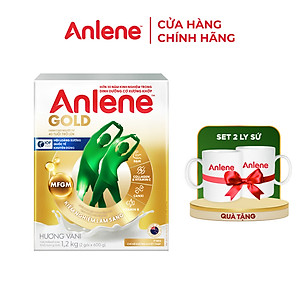 Sữa Bột Anlene Gold Hương Vanilla (Hộp giấy 1200g)