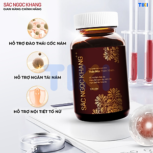 Bộ đôi trong uống - ngoài thoa Sắc Ngọc Khang: Sắc Ngọc Khang ++ (60 viên) + Kem dưỡng da ban đêm 10g