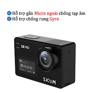 Camera Hành Trình Sjcam SJ8 Pro 4K Wifi - Hàng Chính Hãng