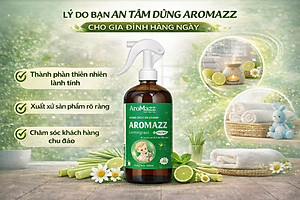 Xịt Khử Mùi Phòng Vệ Sinh Từ Tinh Dầu Thiên Nhiên , Khử Mùi Thơm Phòng Như Khách Sạn Spa 5 Sao Chai Lớn 300ml