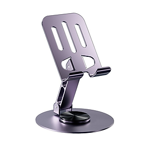 Giá đỡ điện thoại chân đế xoay 360 độ C-003 , chất liệu hợp kim nhôm chắc chắn ( hàng chính hãng)