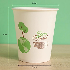 SET 50 Cốc Giấy Dùng Một Lần Chịu Nhiệt Không Rò Ri Chất Liệu An Toàn Đa Năng - Cốc Dùng 1 Lần Uống Nước Ly Giấy Uống Nước - HÀNG CHÍNH HÃNG MINIIN