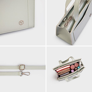 Túi Yuumy ( Thời trang nữ tiện lợi size 20 - Túi đeo chéo da Seasand YN191 )