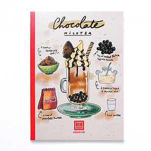 Vở kẻ ngang 200 trang Study Cocktail 1429 (5 quyển)