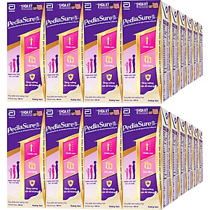 Thùng 48 Hộp Sữa Nước Abbott Pediasure Vani 180ml cho trẻ từ 1 - 10 tuổi