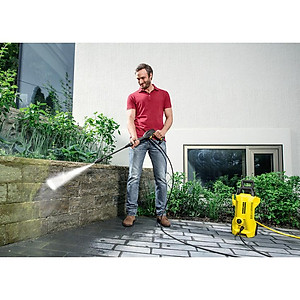 Combo Máy Phun Rửa Áp Lực Cao Karcher K2 Full Control Car Và Nước Rửa 3 Trong 1 (1L)