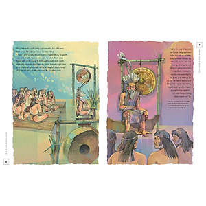 Sách Lịch Sử Việt Nam Bằng Tranh: Bánh Chưng Bánh Giầy (Bản Màu, Bia Cứng)