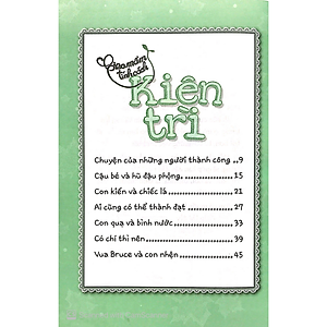 Sách Gieo Mầm Tính Cách - Kiên Trì ( Tái Bản )