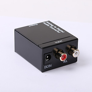 Bộ chuyển đổi Optical Audio to RCA Audio - Digital to Analog Audio R/L - Hàng Nhập Khẩu