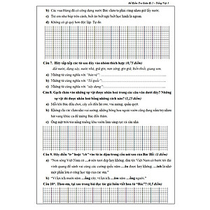 Đề Kiểm Tra Tiếng Việt 3 - Tập 2