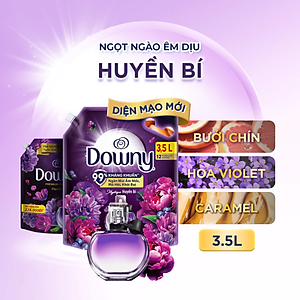 Túi Nước Xả Vải DOWNY Tinh Dầu Thiên Nhiên 3.5L