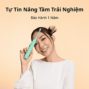 [Chính Hãng] Bàn Chải Đánh Răng Điện Zenyum Sonic MỚI 2.0- Màu Hồng San Hô - Công Nghệ Singapore