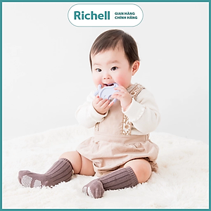 Gặm nướu sinh vật biển Richell Nhật silicone nguyên khối gặm nướu đồ chơi cho bé Baby