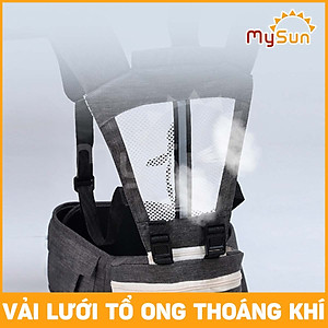Đai địu cho trẻ em bé 1 2 3 tuổi ngồi đi xe máy an toàn MySun