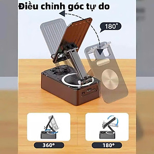 Giá Đỡ Điện Thoại 3 Trong 1 Kèm Pin Dự Phòng & Loa Bluetooth - Tiện Lợi, Dễ Dàng Mang Theo Khi Di Chuyển - HÀNG CHÍNH HÃNG MINIIN