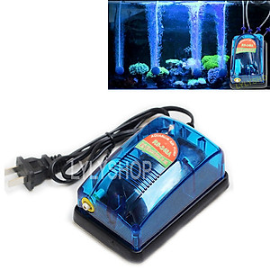 Máy sục khí bể cá mini Rs electrical RS-248A ( 3W - 2.5L/PHÚT) cung cấp oxy cho hồ thúy sinh