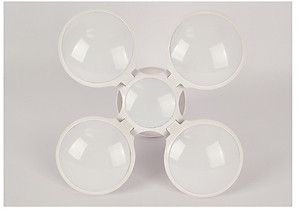 Bóng Đèn Led 40W 5 Bóng 4 Cánh Hình Trái Banh