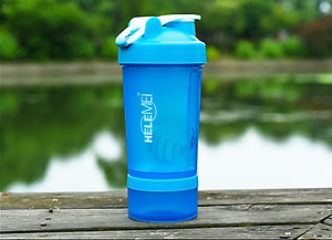 Bình nước thể thao thân tháo rời tiện lợi chất liệu nhựa Cleacco