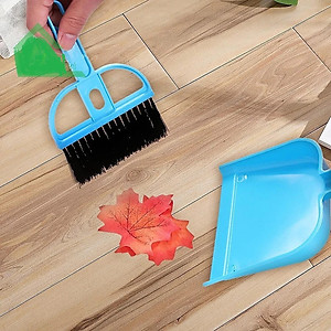 Dụng cụ vệ sinh nhà cửa thông minh 2 trong 1, chổi quét dọn mini kèm đồ hốt rác giúp dọn sạch bụi bám trên máy tính, góc tủ, cửa sổ,...PaKaSa - giao màu ngẫu nhiên