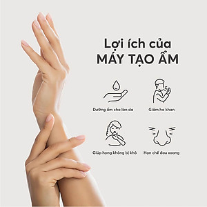 Máy tạo ẩm thông minh Elmich HE-8583 - Hàng Chính Hãng