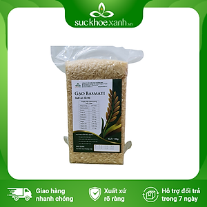 Gạo Basmati India (Ấn Độ) 1kg