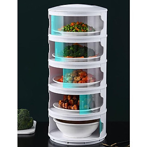 Lồng bàn giữ nhiệt đậy thức ăn 5 tầng mẫu mới 2022 - Như Trang Plaza