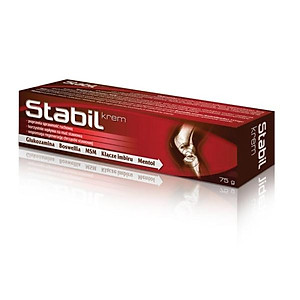 Bộ sản phẩm xương khớp nhập khẩu chính hãng trong uống ngoài bôi gồm: Viên uống GO Glucosamine 1-A-Day 1500mg (30 viên) và Kem bôi khớp Stabil (75 gam)