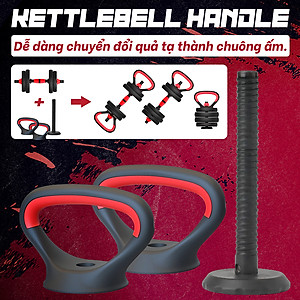 Tạ Tay + Tạ Đẩy kết hợp (2 in 1) 40kg bộ sản phẩm mới nhất-Chọn Lực Nặng Của Tạ ( hàng nhập khẩu)