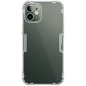 Ốp lưng dẻo silicon cho iPhone 12 Pro / iPhone 12 6.1 inch hiệu Nillkin mỏng 0.6mm, chống trầy xước - Hàng chính hãng