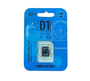Thẻ Nhớ Micro SD Hikvision 128G-64GB-32G chuẩn Class 10, Thẻ nhớ camera, Thẻ nhớ điện thoại - hàng chính hãng