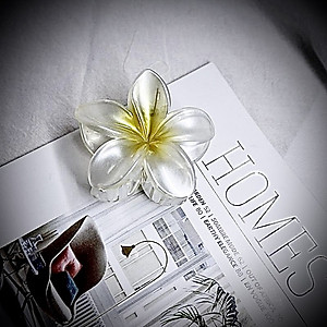 Kẹp tóc hoa sứ tráng gương chất lượng cao