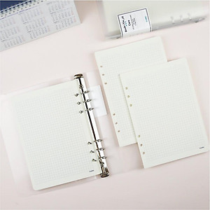 Sổ Klong Caro/Dot Grid Kẹp còng A5 - 100 tờ Giấy siêu dày; Klong MS: 994
