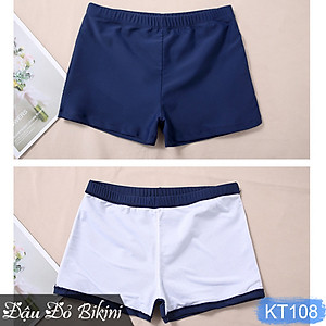 Bikini big size nữ, đồ bơi áo tắm size lớn cho người béo, dáng váy giấu bụng quần sooc đùi rời, hàng chất đẹp xịn | KT108