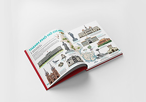 Sách Đất Nước Gấm Hoa - Atlas Việt Nam