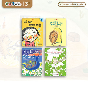 Truyện Ehon bé 3-4-5 tuổi - Bộ 4 cuốn Phát triển cảm xúc