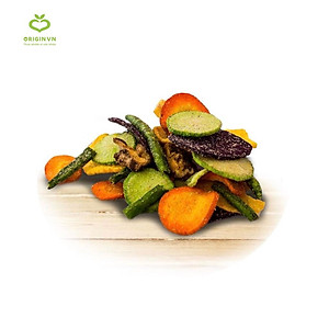 Rau củ sấy giòn vị cay DJ&amp;A 90g