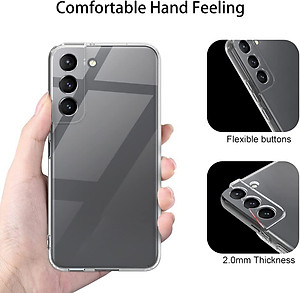 Ốp lưng silicon dẻo cho Samsung Galaxy S23 / Galaxy S23+ / Galaxy S23 Plus / S23 Ultra hiệu HOTCASE trong suốt mỏng 0.6mm độ trong tuyệt đối chống trầy xước - Hàng nhập khẩu