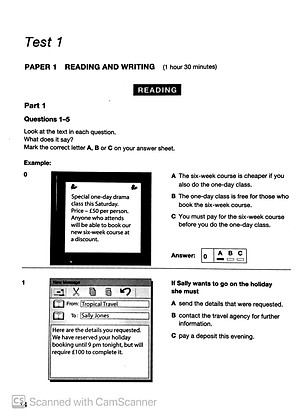 Cambridge English Preliminary - Preliminary English Test 8 with Answers (reprint edition)