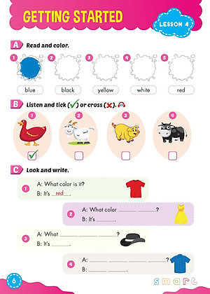 Bài tập bổ trợ Tiếng Anh 3 i-Learn Smart Start